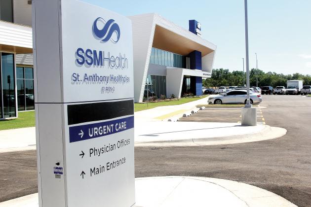 SSM St. Anthony’s Healthplex is located just off Highway 81 north of I-40