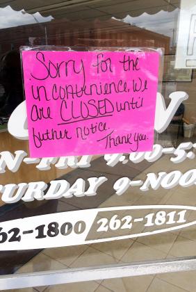 El Reno Tag Agency closed