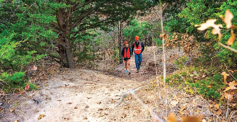 Oklahomans who enjoy hiking need to be cautious in deer hunting season
