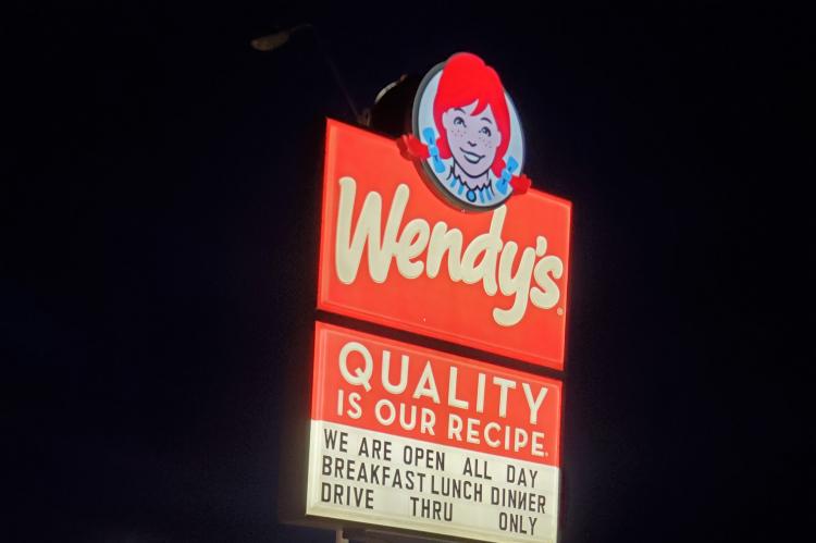Wendy’s is serving drive-thru only