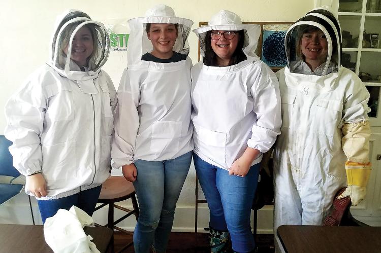 BlueSTEM beekeeping project