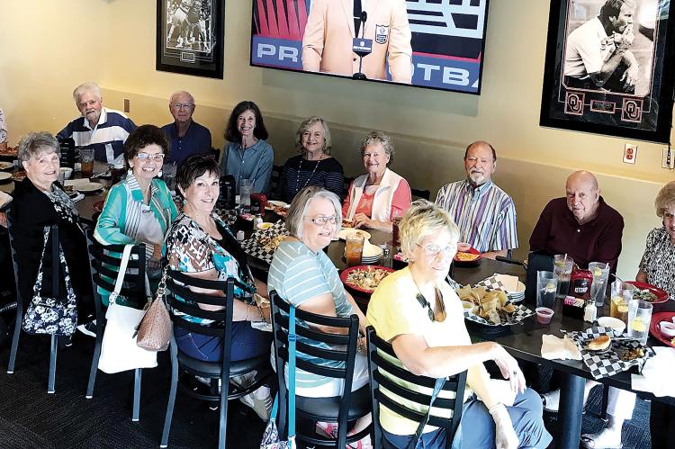 El Reno High School’s Class of 1959 gathered recently for a luncheon