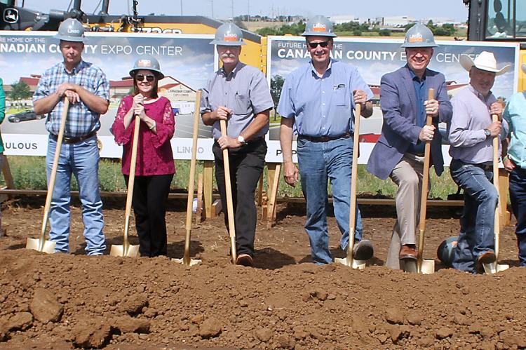 Groundbreaking for the new Canadian County Fairgrounds was celebrated last week