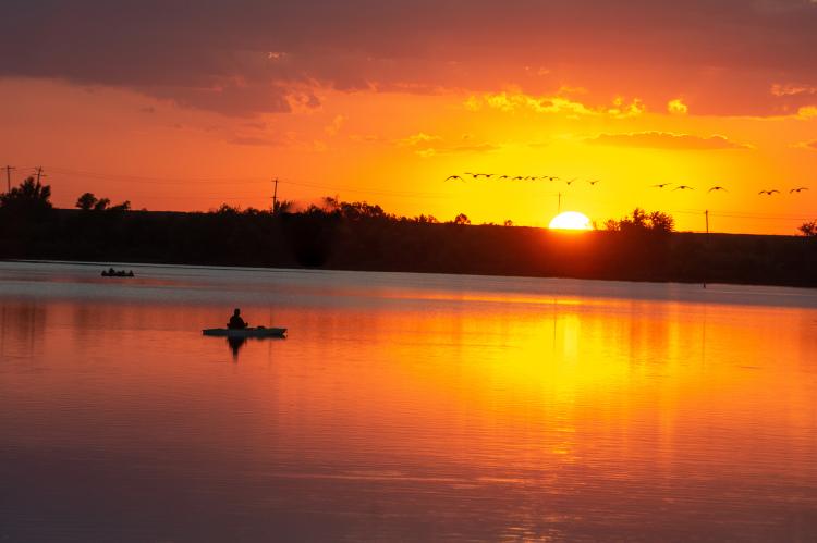The Lake El Reno 2024 calendar created by local photographer Ed Zweiacher will be among the items for sale at the upcoming Ross Seed Makers Market