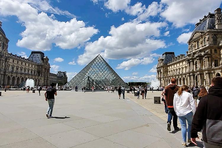 Louvre Museum in Paris