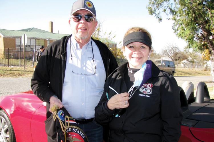 Harvey Pratt and Mary Sapp met during the Canadian County Veterans Day Parade