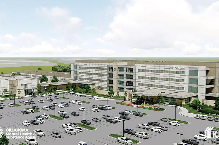 The Donahue Behavioral Health Center that will be built in Oklahoma City