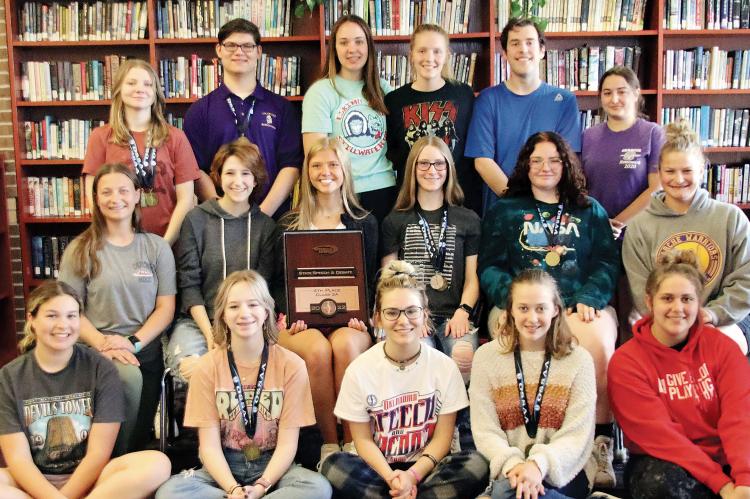 Okarche High Speech Team places third at state_story