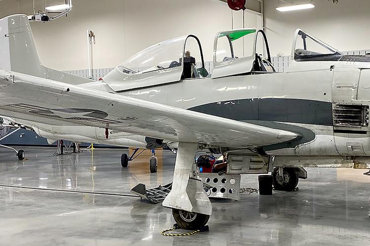CV Tech’s newest student training aircraft is a piece of U.S. military history
