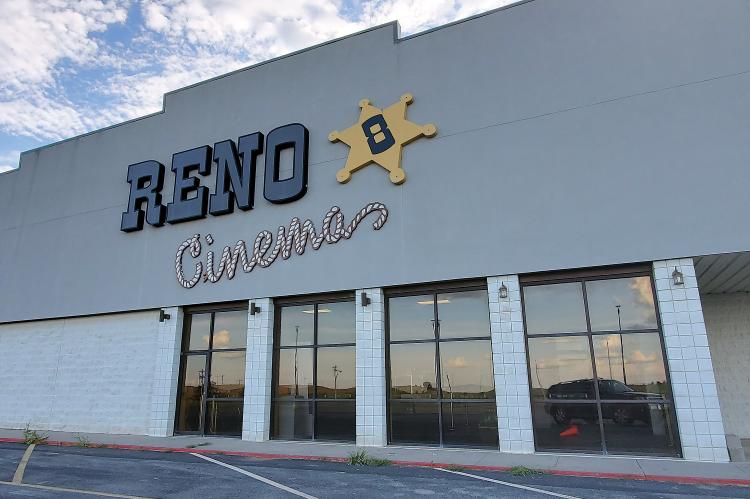 El Reno's Reno Cinema 8 will be listed for sale this week 