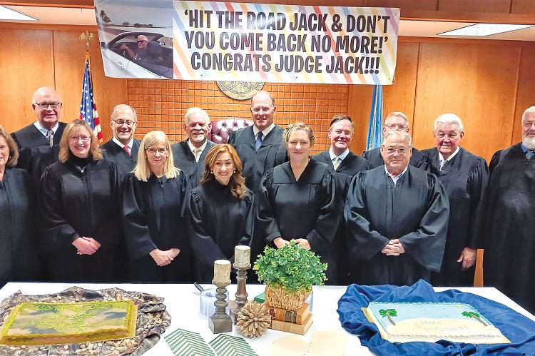 Reception held for retiring district judge McCurdy_story