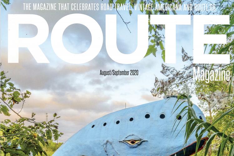 The cover from the latest edition of ROUTE Magazine