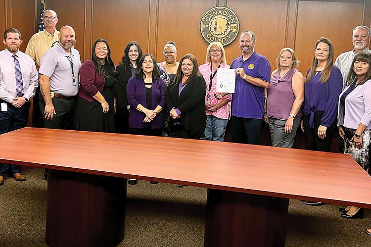 Domestic Violence Awareness Month recognized by county commissioners_story